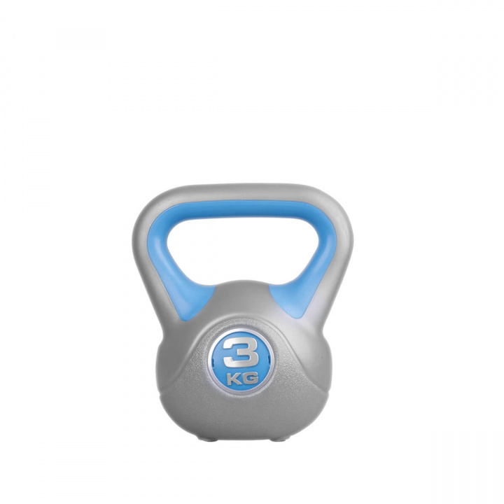 Sjekke Kettlebell Vinyl, 3 kg, inSPORTline hos SportGymButikken.no