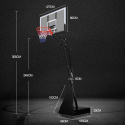 Basketballstativ Cleveland Steel, inSPORTline