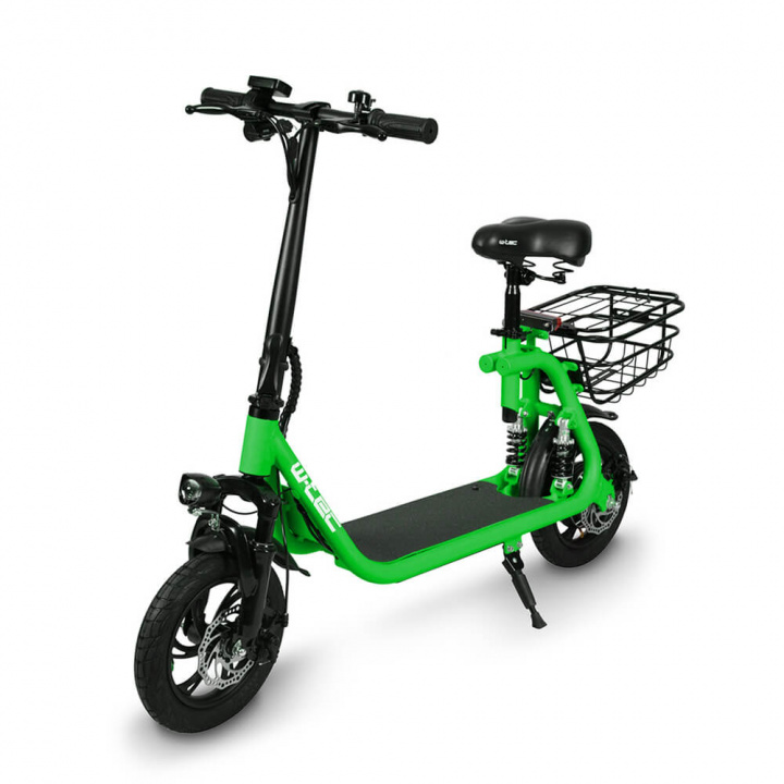 Sjekke Elektrisk scooter Billar II 500W 12'', green, W-TEC hos SportGymButikken.