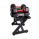 Justerbare manualer med stativ Durabell, 2 x 6.5 - 24.5 kg, inSPORTline