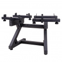 Justerbare manualer med stativ Durabell, 2 x 6.5 - 24.5 kg, inSPORTline