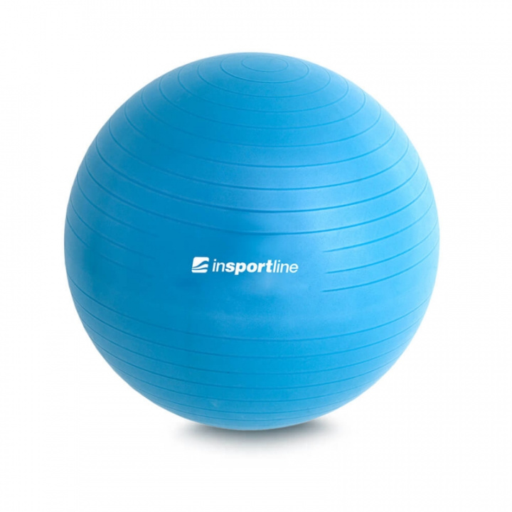 Sjekke Gymball 85 cm, blå, inSPORTline hos SportGymButikken.no