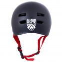 Skateboardhjelm H1, svart, Shaun White