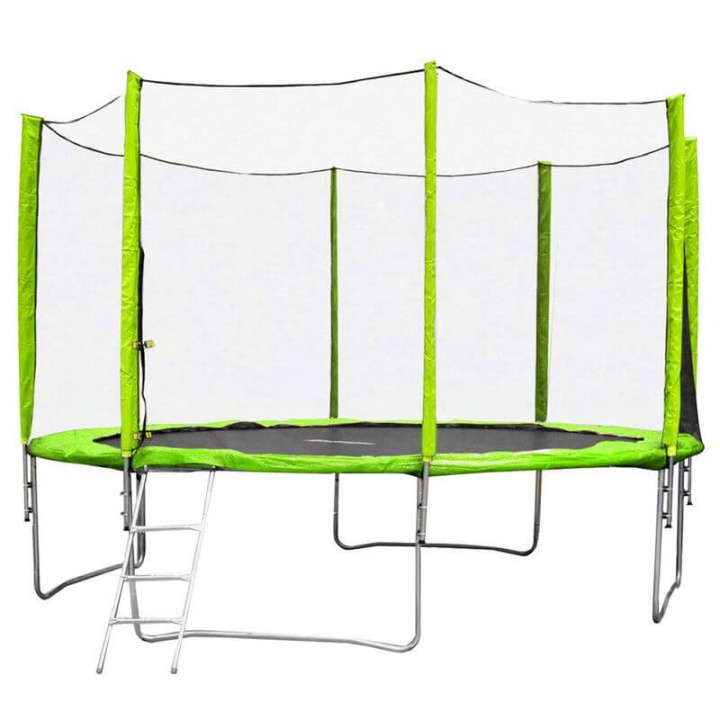 Sjekke Trampoline Froggy Pro 366 cm, inSPORTline hos SportGymButikken.no