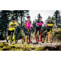 Sparkesykkel Active 4.1, yellow/green, Crussis