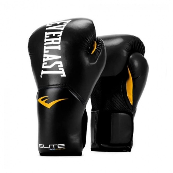 Sjekke Punch Bag Gloves Molded, black, Everlast hos SportGymButikken.no