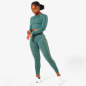 Define Seamless LS Crop Top, jungle green, ICANIWILL