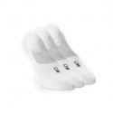 Invisible Socks 3-pack, white, ICANIWILL