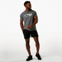 Training Mesh T-shirt, grey melange, ICANIWILL