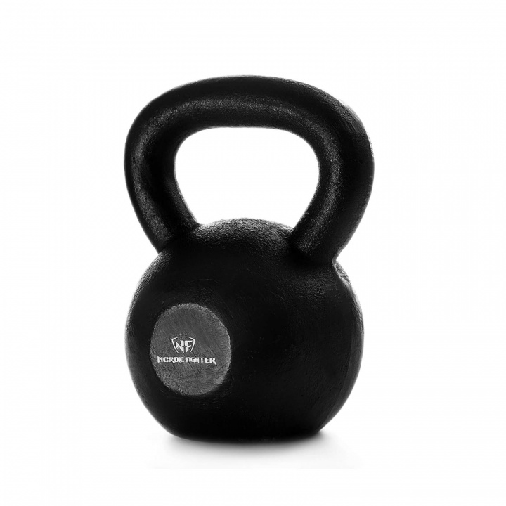 Sjekke Kettlebell Iron Black, 24 kg, Nordic Fighter hos SportGymButikken.no