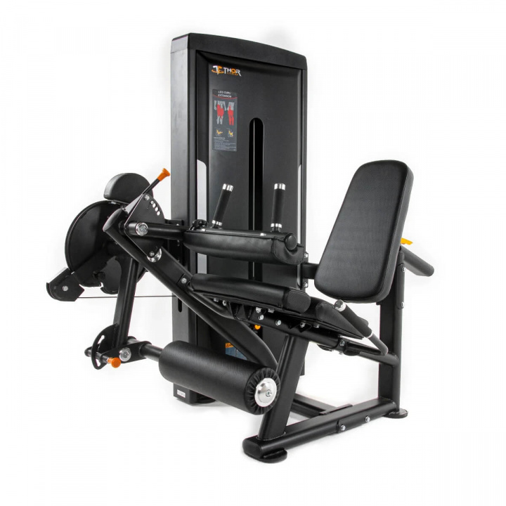 Leg extension / Leg curl, 100kg, Thor Fitness i gruppen Styrke / Styrkemaskiner / Benmaskiner hos Sportgymbutikken.no (NF-SKUSWS033)