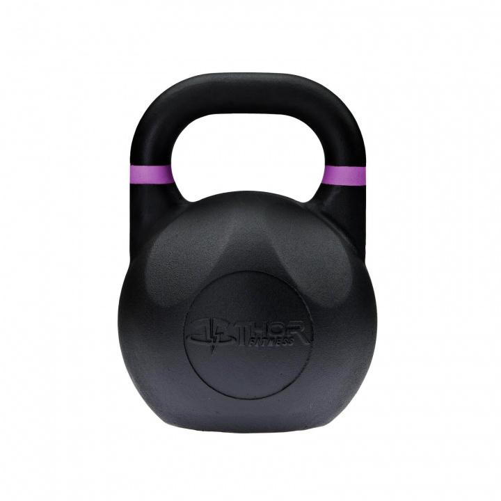 Sjekke Competition Kettlebell Black, 20 kg, Thor Fitness hos SportGymButikken.no