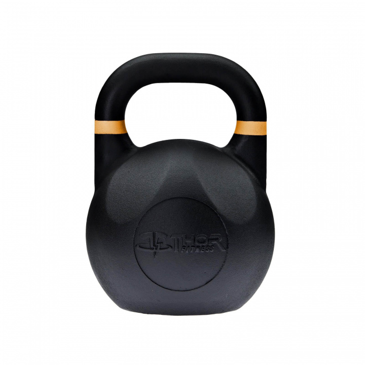 Sjekke Competition Kettlebell Black, 28 kg, Thor Fitness hos SportGymButikken.no