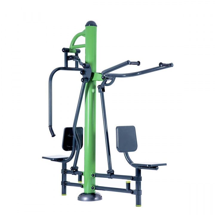 Pulldown / Chest Press, XC Outdoor i gruppen Styrke / Styrkemaskiner / Utegym hos Sportgymbutikken.no (NF-XC1119)