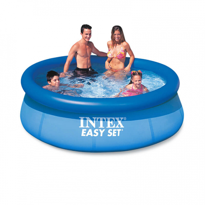 Sjekke Easy Set Pool, 244 x 76 cm, Intex hos SportGymButikken.no