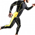 Multisport Compression Top, black/yellow, OMPU