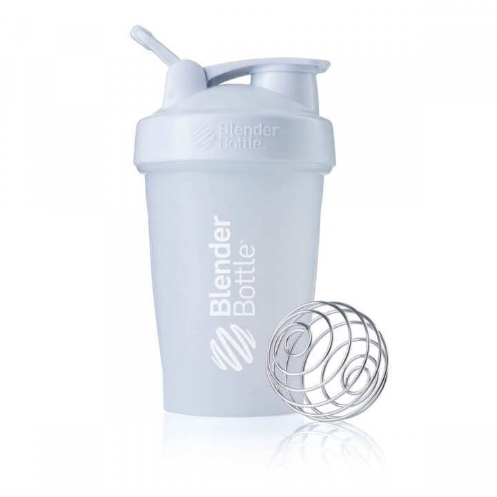Sjekke Blender Bottle Classic Loop, 590 ml, white hos SportGymButikken.no