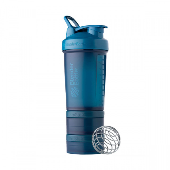 Sjekke Blender Bottle ProStak, 650 ml, ocean blue hos SportGymButikken.no