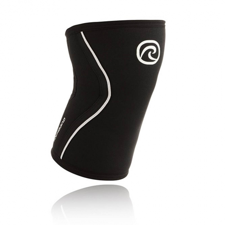Sjekke RX Knee Sleeve, 7 mm, black, Rehband hos SportGymButikken.no