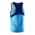 Run Race Singlet Men, cyan/navy, Salming Sports