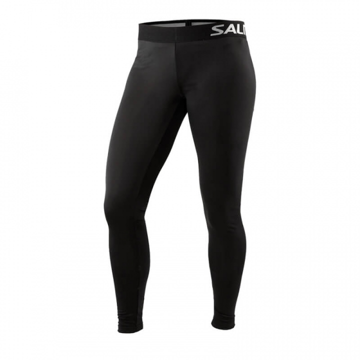 Sjekke Run Core Tights Women, black, Salming hos SportGymButikken.no