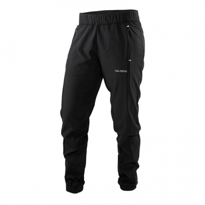 Sjekke Run Woven Pant Women, black, Salming hos SportGymButikken.no