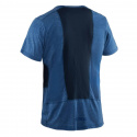 Run Legend Tee Men, blue mist melange, Salming Sports