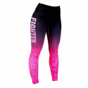 Gazelle Compression Tights, sort/rosa, Fighter