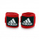 Kjøp Boxing Hand Wraps, red, 255 cm, Adidas hos SportGymButikken.no