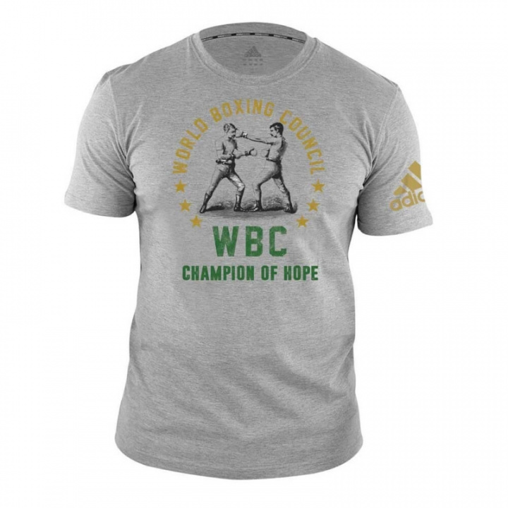 Sjekke WBC Heritage T-Shirt, grey, Adidas hos SportGymButikken.no