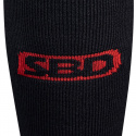 SBD Deadlift Socks, black/red, SBD