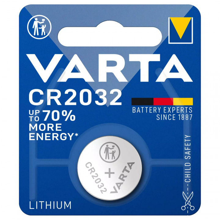 Sjekke Batteri CR-2032, Varta hos SportGymButikken.no