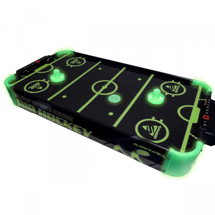 Sjekke Air-Hockey Glow in the Dark spill, SportMe hos SportGymButikken.no