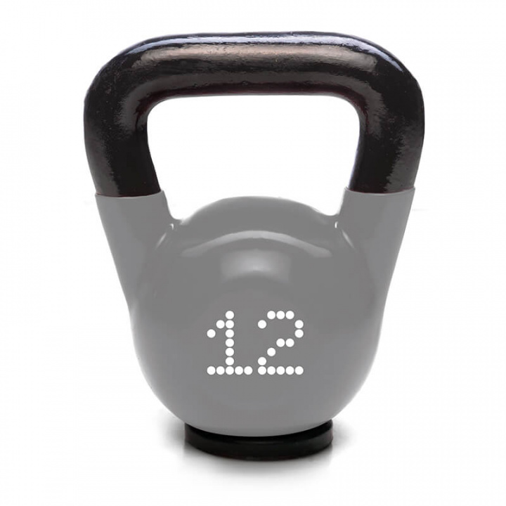 Sjekke Kettlebell Vinyl, 12 kg, Abilica hos SportGymButikken.no