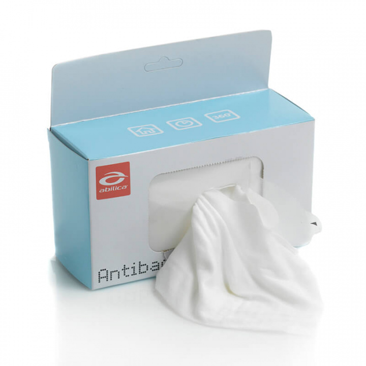 Sjekke Antibacterial Wipes, Abilica hos SportGymButikken.no