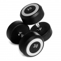 RubberDumbell set 22,5-30 kg, Abilica