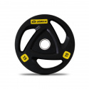 Olympisk vektskive, gummi, 15 kg, Abilica