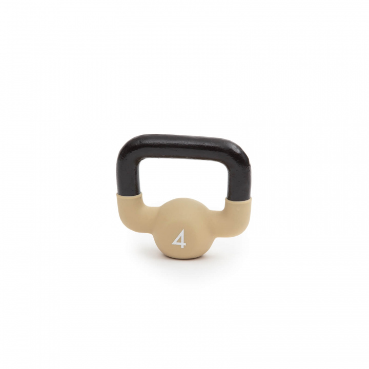 Sjekke Abilica KettleBell Covered 4 kg, sand hos SportGymButikken.no
