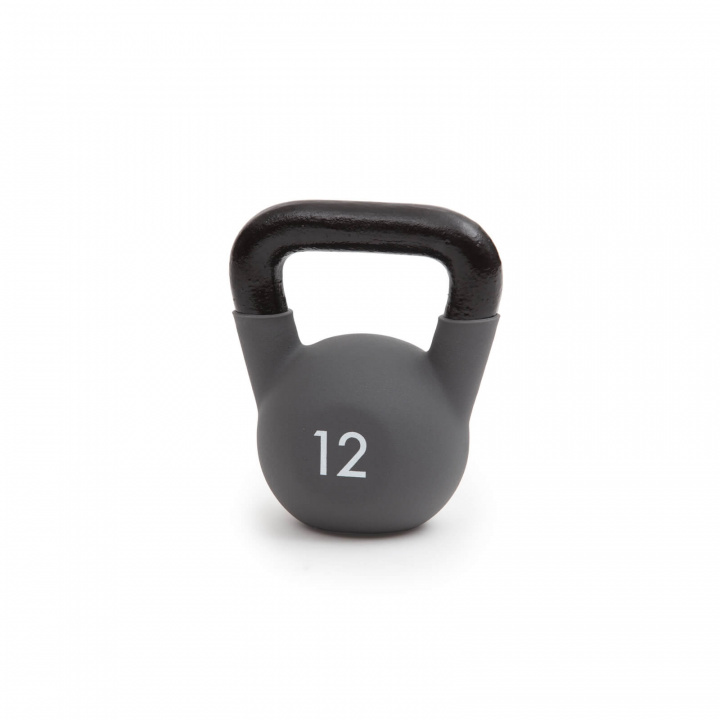 Sjekke Abilica KettleBell Covered 12 kg, dark grey hos SportGymButikken.no