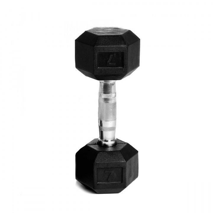 Sjekke Hexmanual gummi, 7 kg, Abilica hos SportGymButikken.no