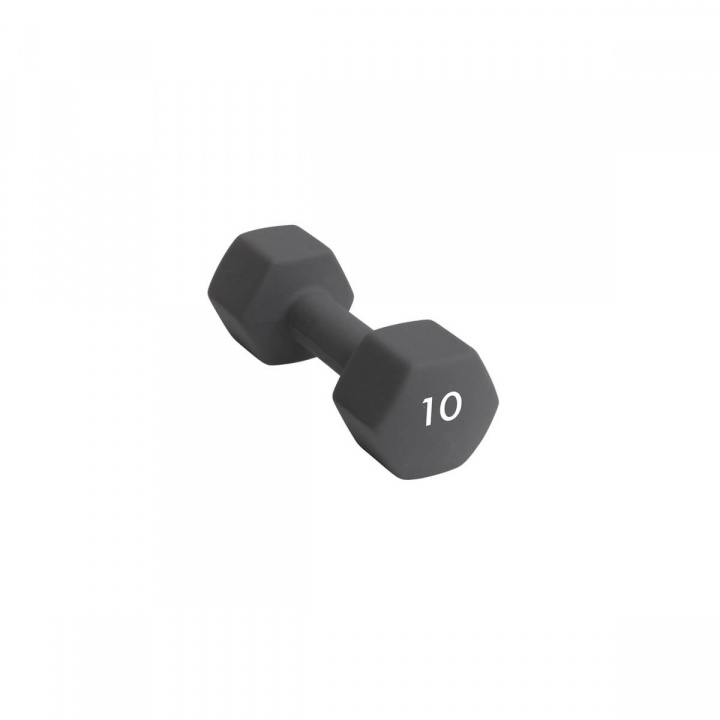 Abilica Hex Neoprene Dumbbell, 10 kg i gruppen Styrke / Manualer & kettlebells / Manualer hos Sportgymbutikken.no (SU-374284)