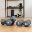 Aerobic Hex Neoprene DumbBells, Abilica