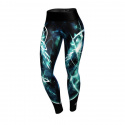 Quantum Leggings, black/turquoise, Anarchy