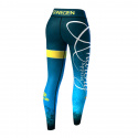 Sweden 2.0 Leggings, blue/yellow, Anarchy