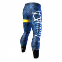 Jaeger Mens Tights, blue/yellow, Anarchy