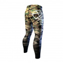 Woodland Mens Compression Tights, camo/black, Anarchy