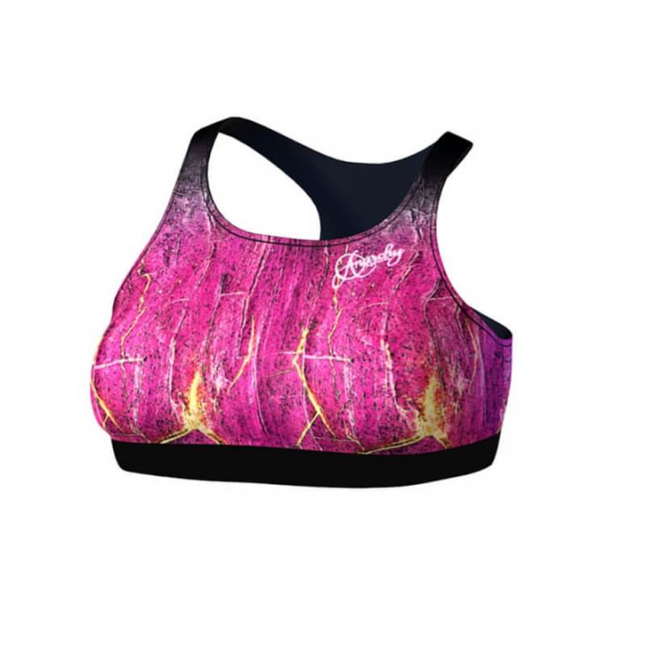 Sjekke Demonia Sports Bra, pink/black, Anarchy hos SportGymButikken.no