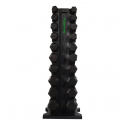 Pro Hexmanualsett & Manualstativ, 10-par: 1 - 10 kg, Tunturi