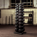 Pro Hexmanualsett & Manualstativ, 10-par: 1 - 10 kg, Tunturi