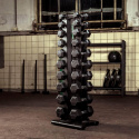 Pro Hexmanualsett & Manualstativ, 10-par: 1 - 10 kg, Tunturi